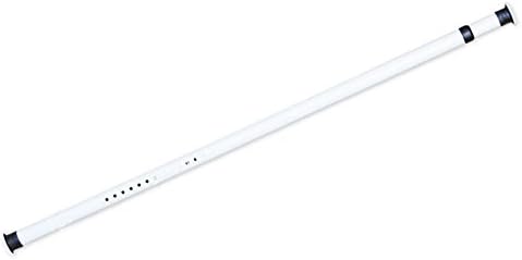 CreHouse Tension Shower Window Curtain Rod, Never Collapse,No drilling, Rust Free (82 to 102 inches)