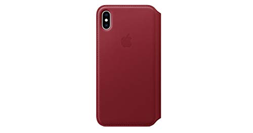 Apple Leather Folio (for iPhone Xs Max) - (Product) RED