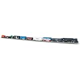 Bachmann Trains - Empire Builder Ready To Run 68 Piece Electric Train Set - N Scale