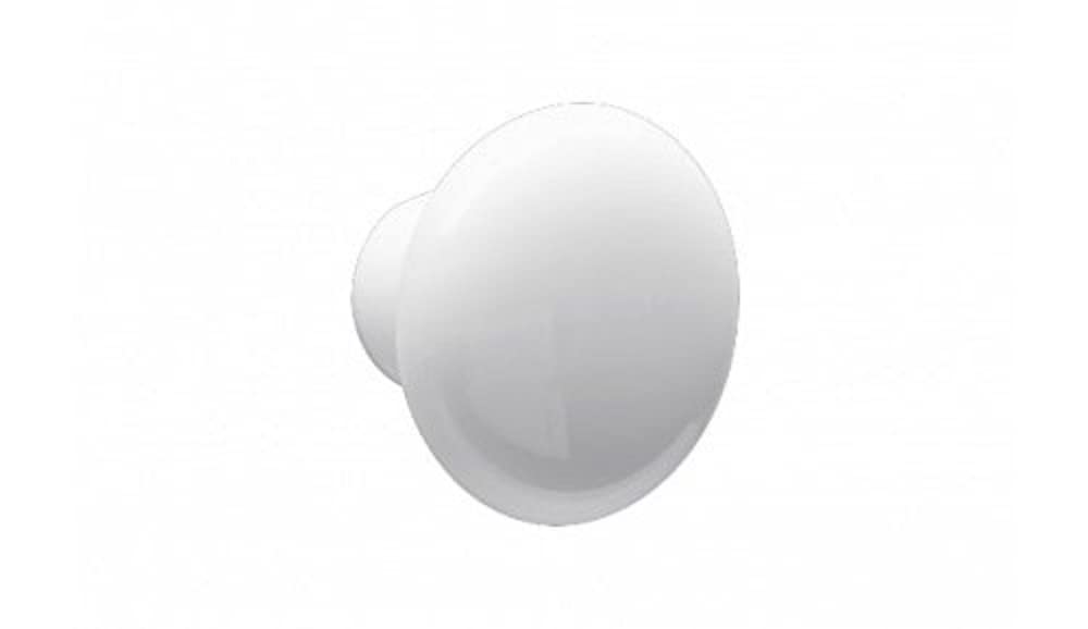 Meister 161191 Furniture Knob Diameter 32 mm, White, 110901