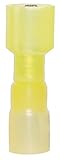 Ancor Marine Grade Products 12-10 AWG Heat Shrink Male Disconnects (100 Pack)