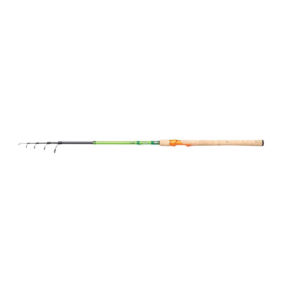 Berkley Flex Trout Tele Spinning Rod, Folding, Portable Spin Fishing Rod, Spinning Rods, Trout Fishing, Trout, Unisex, Green, 3m | 5-20g