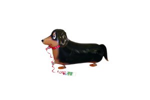 Walking Balloon Dog - Dachshund - 68cm