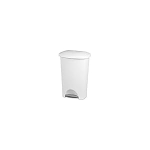 Image of Sterilite 10968004 44 Quart Step-On Wastebasket
