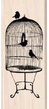 Inkadinkado(R) Rubber Stamp - La Cage