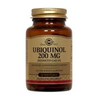 Solgar Ubiquinol 200 mg (Reduced CoQ-10) , 30 Softgels 200 mg (Pack of 3)