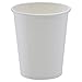 Amazon Basics Compostable Coffee Cups, 8 Ounces, Paper, 1000 Count (Pack of 1), White