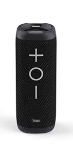 Tribit Bluetooth Speaker - 24W Portable Speaker, 360° Full Surround Sound, Enhanced Bass, Wireless Dual Pairing, IPX7 Waterproof, 20-Hour Playtime, 66ft Bluetooth Range Outdoor Wireless Speaker