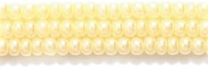 Preciosa Ornela Czech Seed Bead, Pearl Yellow, Size 10/0