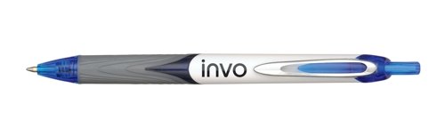 Invo Easygel Retractable Gel Pen Blue Ref GP172804Bl [Pack 12]