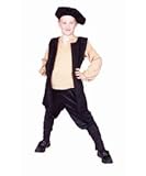 RG Costumes Renaissance Boy Costume, Brown/White, Medium
