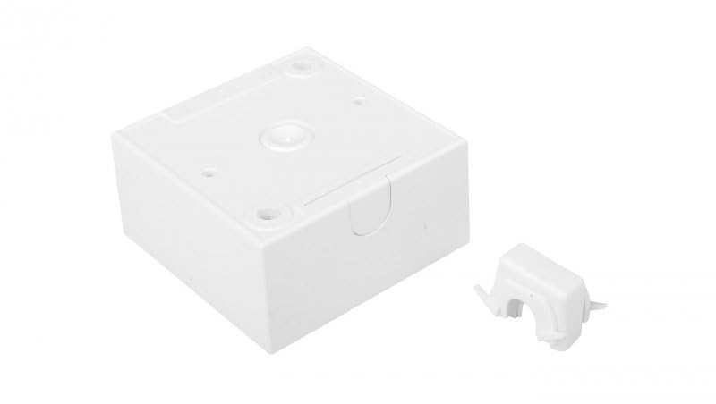 Berker/B.Quadrat Surface-Mounted Box 1-Way Snow White 5310419909 hager polo 5907561851230