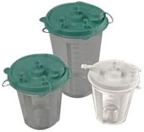 Disposable suction canister, 800 cc