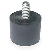 Vibration Isolator, 55 Lb Max, 5/16-18
