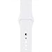 Apple Watch Series 3 42mm Smartwatch (GPS Only, Silver Aluminum Case, White Sport Band) (Renewed)