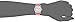 Timex Women's T2P368 Weekender Silver-Tone Watch with Pink Nylon Band