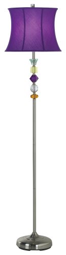 Purple Bijoux Floor Lamp