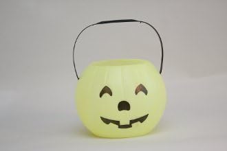 Glow In The Dark Jack-O-Lantern Candy Bucket