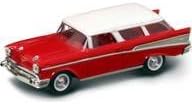 1957 Chevrolet Nomad Red 1/43 by Road Signature 94203