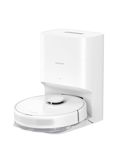 D10 Plus Gen 2 Robot Aspirateur Laveur avec Vidange Automatique Poussière, Stocke jusqu'à 90 Jours de Poussière, Navigation LiDAR, Aspiration 6000Pa Tapis et Poils d'animaux, Batterie 285 Min