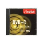 Imation DVD+R Recordable Disk Write Once Cased Lightscribe 16x Speed 120min 4.7Gb Ref 23530 [Pack 10]