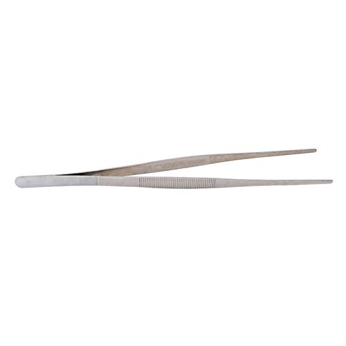 Extra-Long 30CM/12 Inch Stainless Steel Kitchen Grill Tweezers BBQ Food Oven Salad Fish Serving Tongs Barbecue Tool