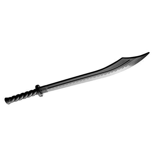 Martial Arts Black Polypropylene Plastic Kung Fu Broadsword Training sword - 33"