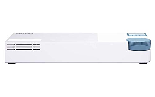 QNAP QSW-M408-2C 10GbE Managed Switch, with 2-Port 10GbE SFP+/RJ45 Combo, 2-Port 10GbE SFP+, 2-Port 10GbE Base-T (RJ45) and 8-Port Gigabit