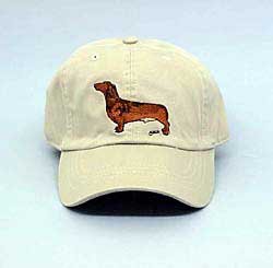 Cap: Dachshund, Red