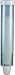 San Jamar Medium Pull-Type Cup Dispenser 4-10 Oz. Cups with Flip Cap for Restaurants, Home, And Office, Plastic, 16 Inches, Frosted Blue