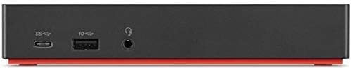 Lenovo 40AS0090UK ThinkPad USB-C Dock Gen 2, Black - Image 3