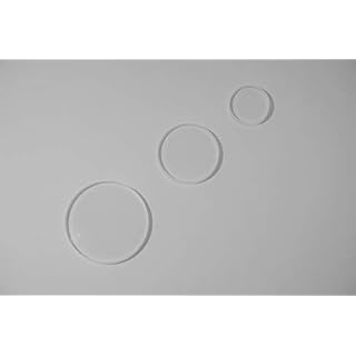 BK7 Optical Glass Disk 1″ X 0.125″ 25.4mm