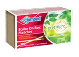 DIAMOND- STRIKE ON BOX MATCHES [3 BXS OF 300]
