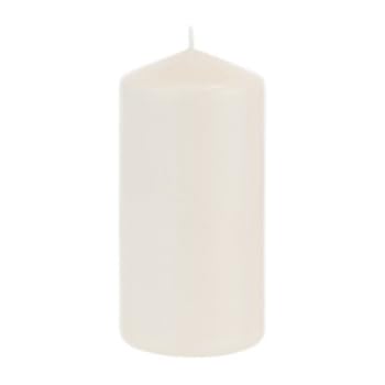 thumbnail image 2 of 1 X Hanna's 3x6 Pillar Candle (White Unscented) - 3x6-Unscented By Hanna's Candle Co 2 of 12