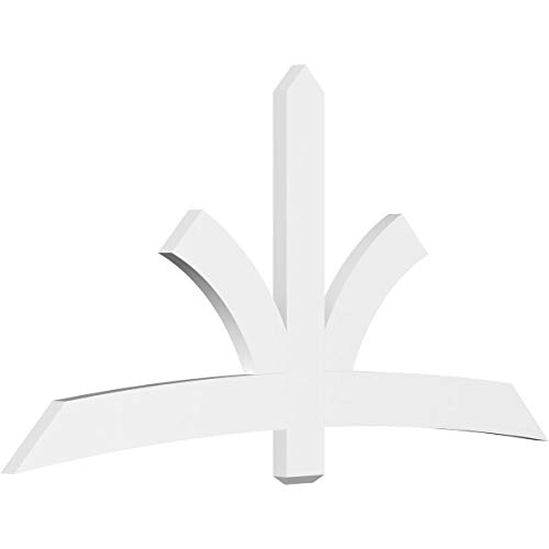 Ekena Millwork GBP084X42X0206DAV00 Davenport Architectural Grade PVC Gable Brac…