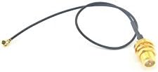 2PCS U.FL Mini PCI to RP-SMA Pigtail Antenna WiFi Cable 6โโ