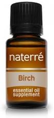 Birch Essential Oil 15ml Naterre - 100% Pure Therapeutic Grade, Highest Organic Quality, Aromatherapy, Natural Product- Diffuser & Humidifier Friendly