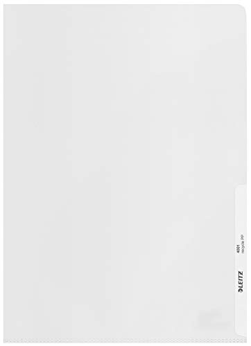 Leitz A4 Sichthülle, 100 Stück, Ungiftiger Kunststoff, Matte Oberfläche