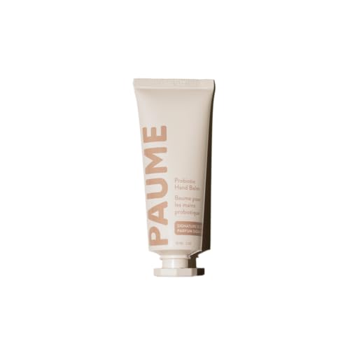 PAUME Probiotic Hand Balm, Non-Greasy, Fast Absorbing, Long Lasting Hydration, Hand Moisturizer for Dry, Chapped, Aging Skin, 60ml