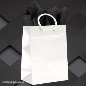 Flexicore Packaging| Gift Wrap Tissue Paper|15"x20"|100 Count (Black, 100 Sheets)