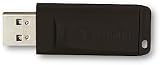 Verbatim 98698 64GB Slider USB 2.0 Drive - Black view 2