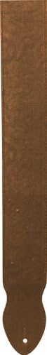 Onori USM-CL-L1-2.5-BRN 2-1/2-Inch Cowless Guitar Strap - Brown