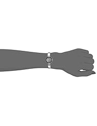 Anne Klein AK-2493BKSV - Reloj de pulsera para mujer (acero inoxidable)