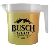 Busch Light 48 Ounce Plastic Pitchers - Set of 2