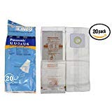 20 Panasonic Type U, U3, U6 DVC Micro-Lined Made Vacuum Bags, 20 Pack.