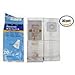 20 Panasonic Type U, U3, U6 DVC Micro-Lined Made Vacuum Bags, 20 Pack.