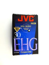 JVC 30-Minute VHS-C Camcorder Tapes (3 Pack) (TC30EHGBH3)