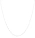 14k White Gold Light Rope Chain Necklace, 20