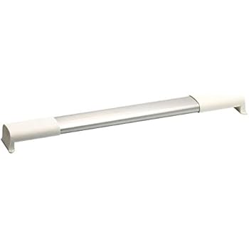 Camco Screen Door Cross Bar Handle - Allows For Easier Exit And Protection RV Screen Doors with Sturdy and Secure Grip - Wider Width (White) (42189)