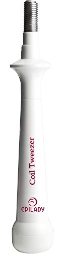 Epilady EP-810-33 Legend Rechargeable Epilator (Pearl White/Lavender) w/ EP-107 Epilady Coil Tweezer